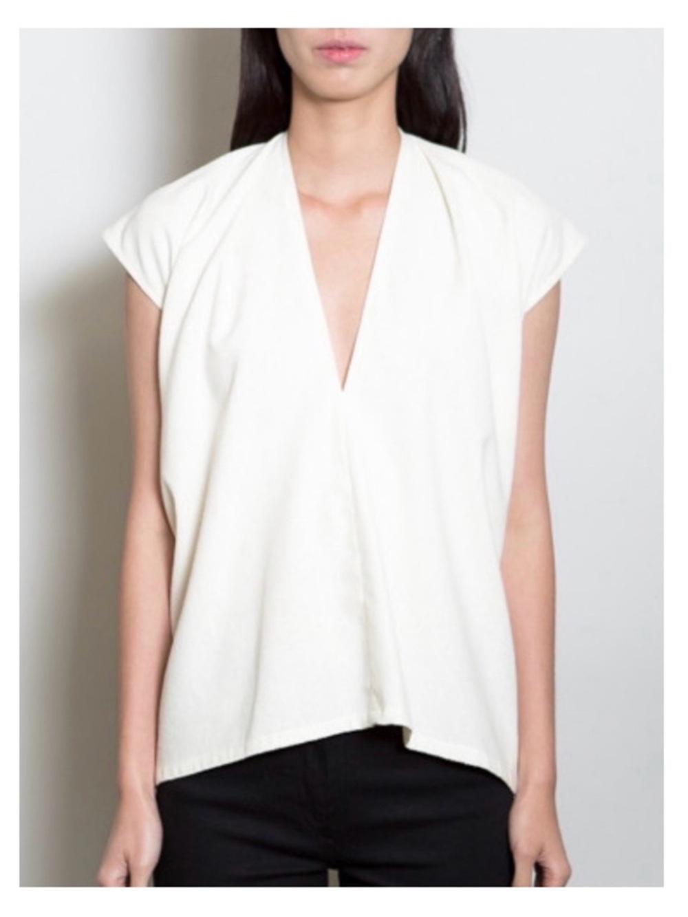 Miranda Bennett The Everyday Top in Cotton Gauze Size OS